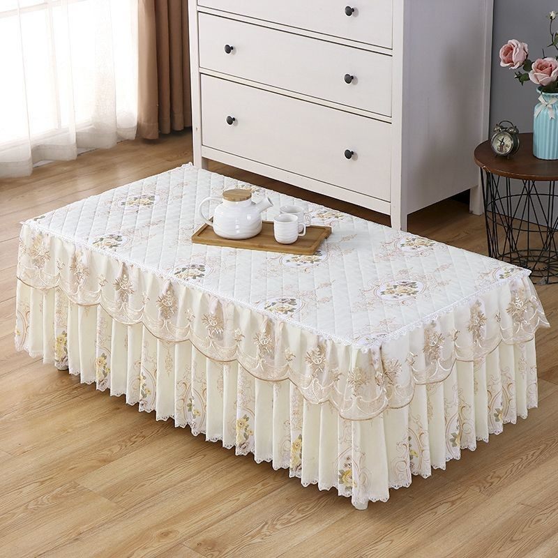 特价蕾丝花边茶几罩桌布防滑加厚家用客厅餐桌布艺茶几垫防尘罩,居家布艺,茶几垫,淘宝优惠券,粉丝福利购,淘宝优惠卷