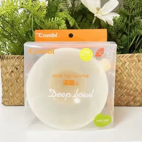 日本康贝婴儿辅食碗新生儿小月龄宝宝专用喂水儿童碗勺套装combi