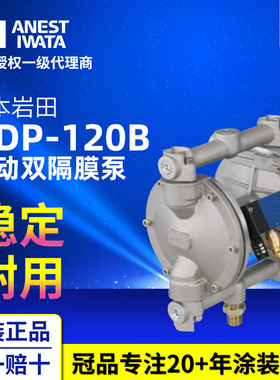 ANEST IWATA 日本岩田原装气动双隔膜泵 DDP-120B 大流量喷漆泵浦
