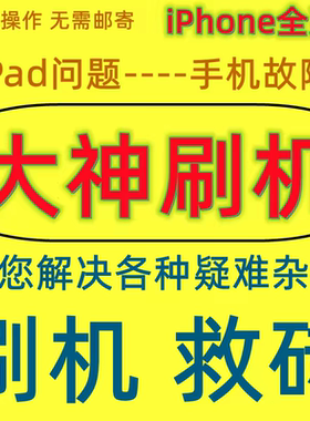 适用于苹果刷机远程绕过iphone手机平板IPAD解激活隐藏升级报错53