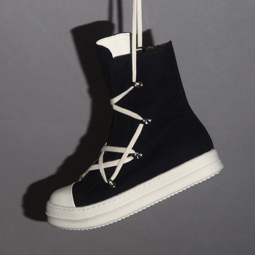 ROFABLED五芒星高帮鞋男鞋帆布