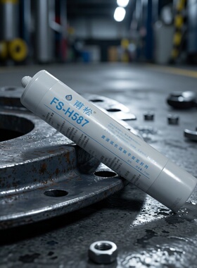 甫松FS-H587密封胶 减速机专用胶水泵法兰密封胶水蓝色耐高温硅胶