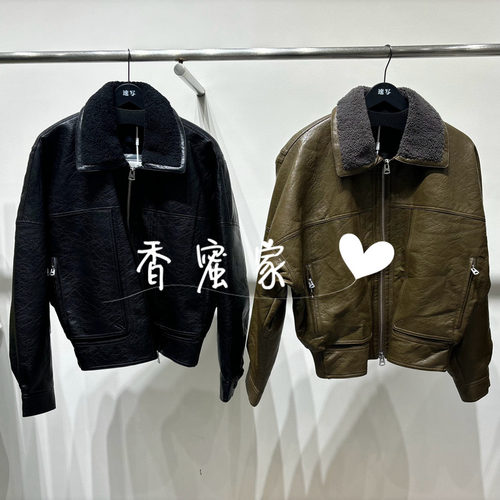 【香蜜】速写男装2026年冬专柜正品皮衣外套9Q0T10700吊牌2795