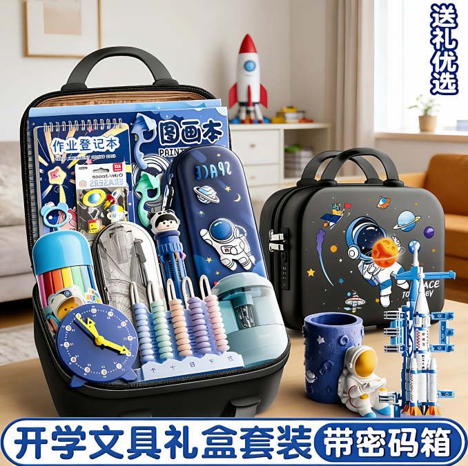得力文具套装礼盒大礼包学习用品男孩女孩小学生初中生专用一年级儿童学霸套盒女生男生高颜值开学必备伴手礼,文具电教/文化用品/商务用品,文具套装/礼盒,淘宝优惠券,粉丝福利购,淘宝优惠卷