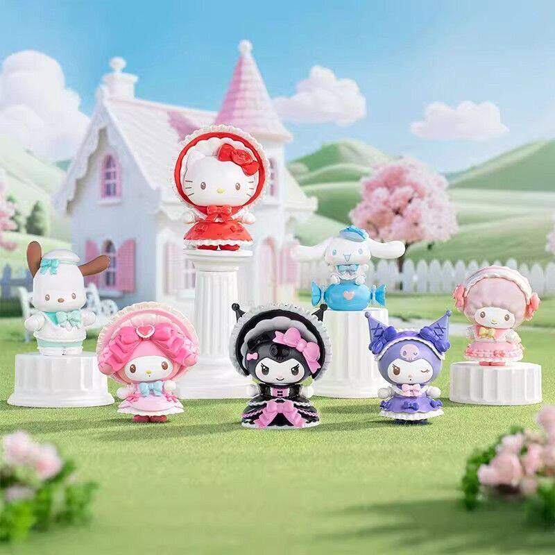 正版TOPTOY三丽鸥家族绮梦童话系列盲盒手办酷洛米桌面摆件小礼物