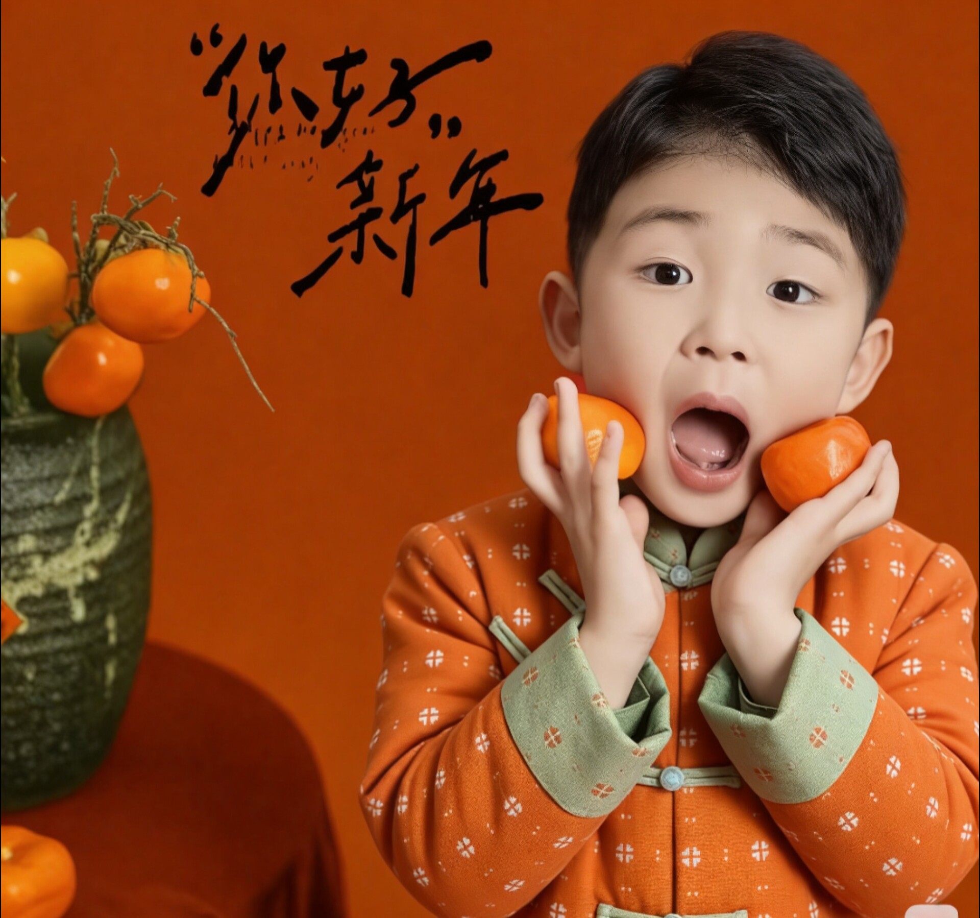本命年亲子装袄片半成品男童唐装