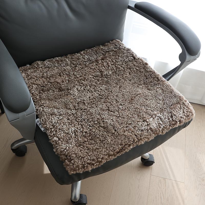 桓羊纯羊毛现代简约坐垫