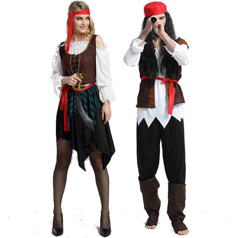 HalloweenPirateCosOutfit成人