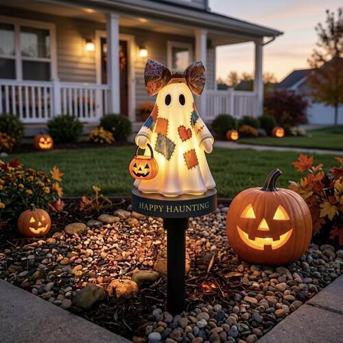 HalloweenSolarGhostLight太阳能