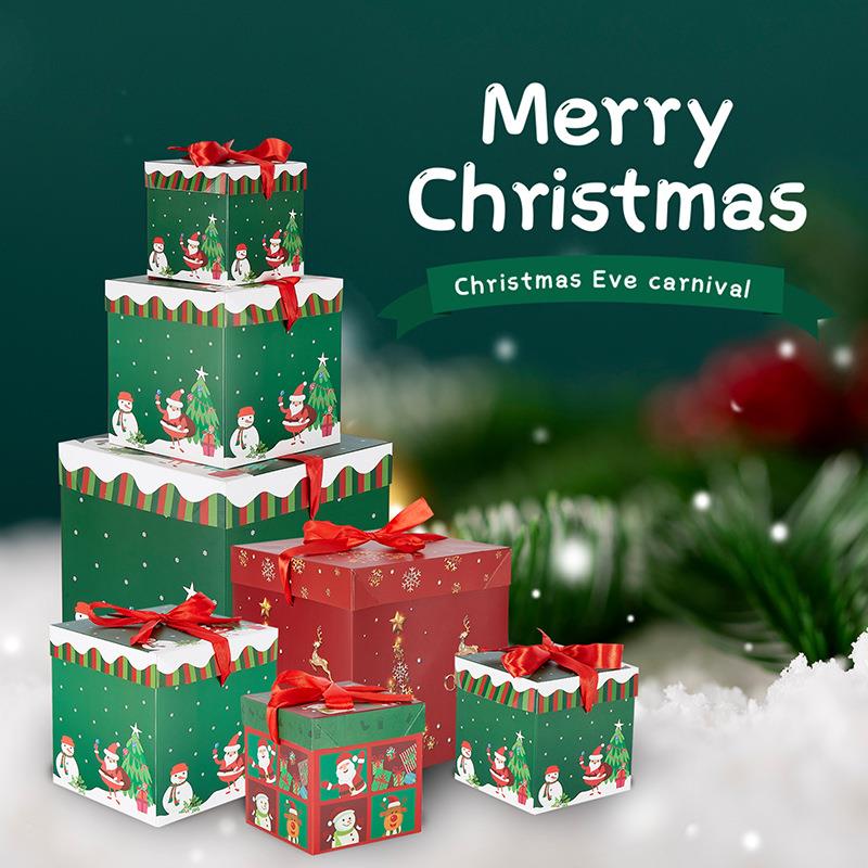 Christmas decoration gift box, gift box ornament圣诞节装饰