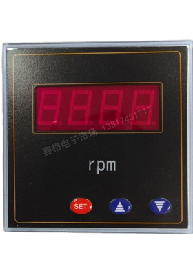 SX6L 1500RPM/DC10V 4-20mA 3000转分转速表数显数字显示SX6L2