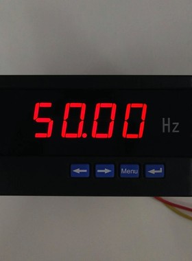 SX48 50HZ/DC10V 60HZ100HZ 4-20mA变频器用数显频率表SX48-F220V