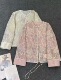 现货 外套袖 26春季 国风蕾丝钩花中式 口翻边高级感外套 新款
