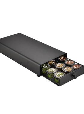 全新款咖啡胶囊抽屉架Dolce Gusto/Lavazza/nespresso18-24粒