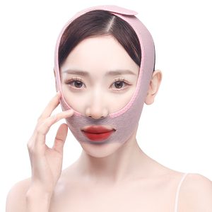 线雕面吸脂肪瘦脸手术后下颌角面罩提升紧致睡眠小v脸下颚缘头套