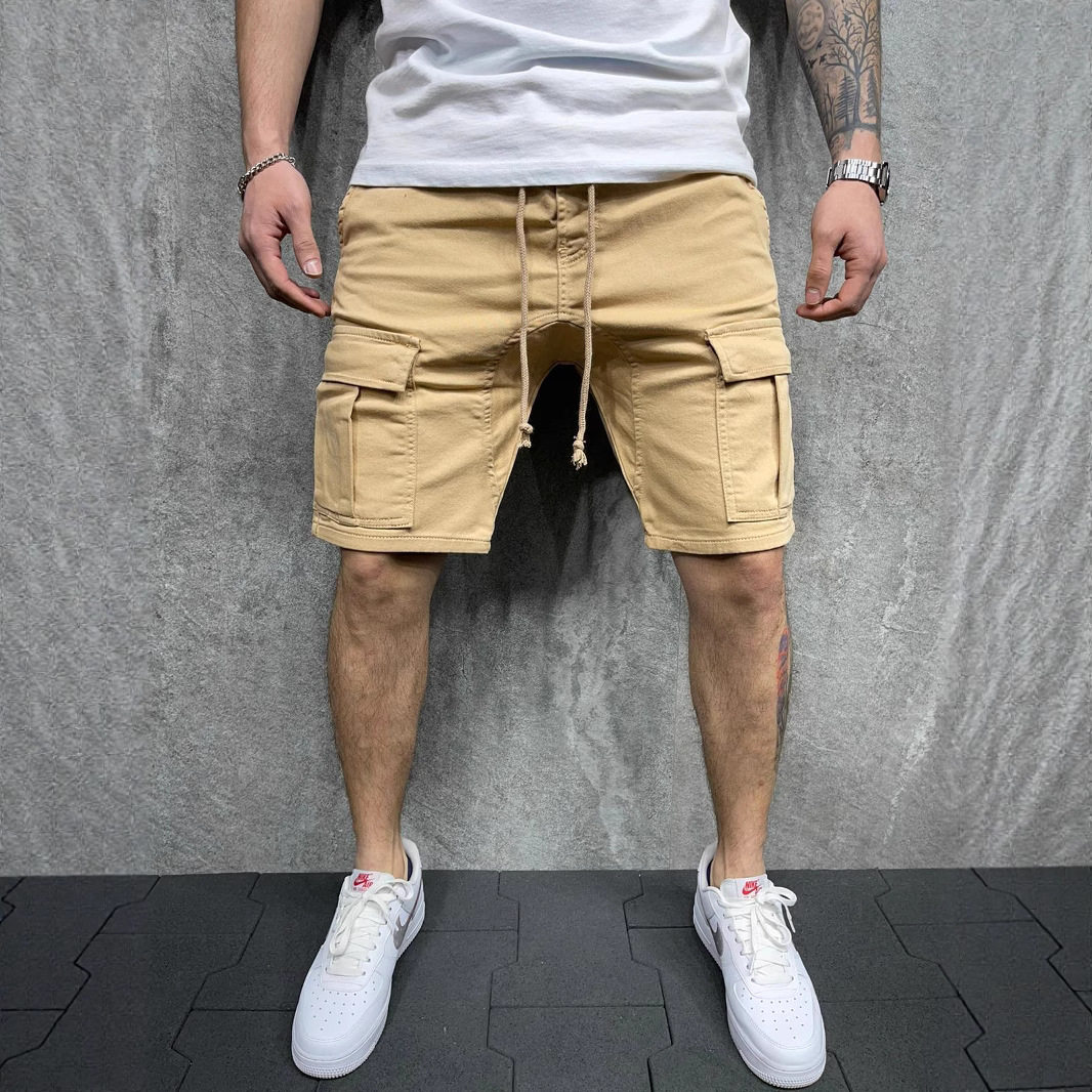 men clothes新款外贸时尚夏季男式多口袋工装短裤宽松户外休闲短,男装,短裤,淘宝优惠券,粉丝福利购,淘宝优惠卷