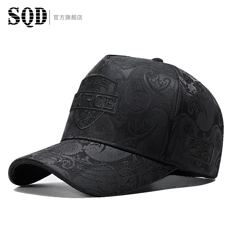 SQD 新款高端不褪色帽子男户外出游高顶棒球帽运动防晒遮阳鸭舌帽