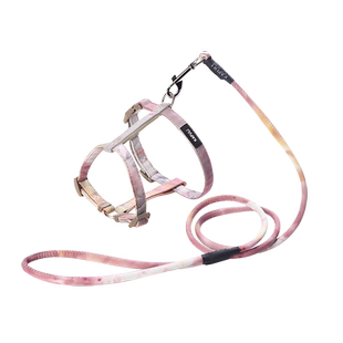 猫咪牵引绳防挣脱外出专用遛猫绳背心式胸背带工字型小猫猫溜猫绳