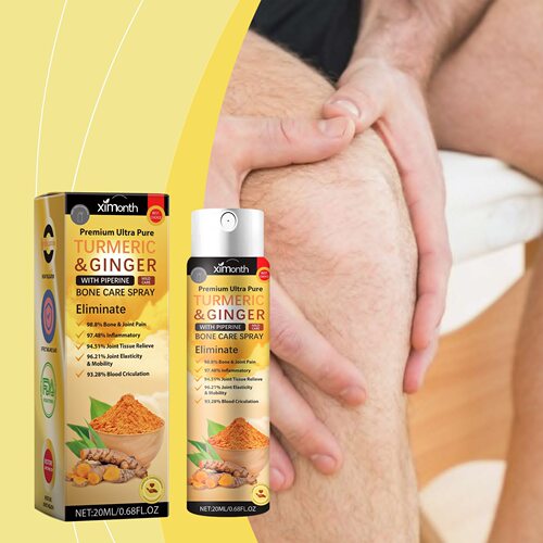 Curcuma joint care spray body massage care 姜黄关节护理喷雾
