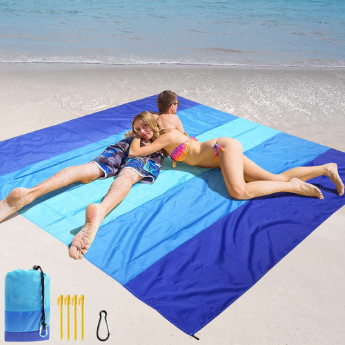 Foldable & Portable Beach Mat, Camping Mat, Waterproof