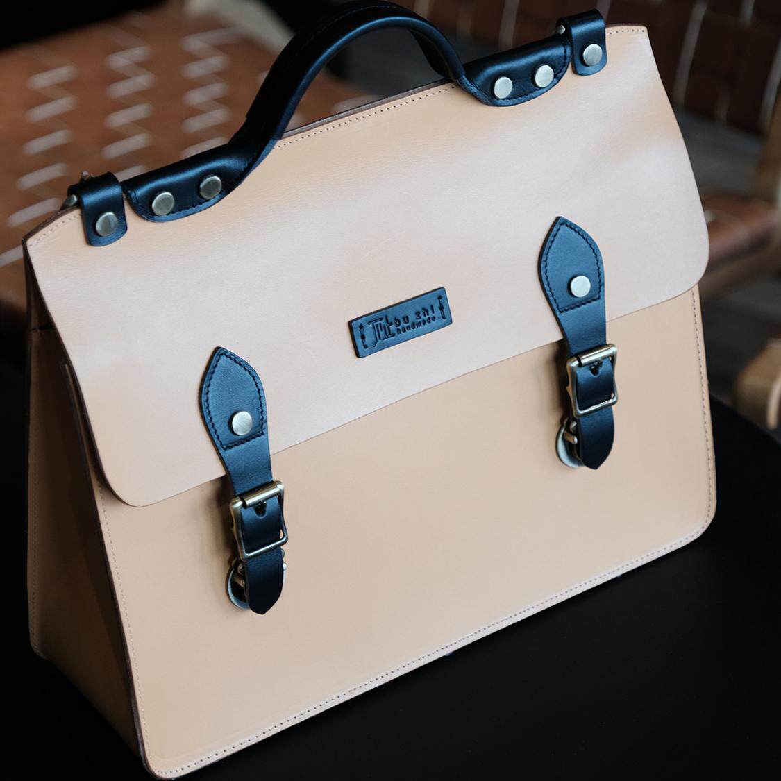 植鞣手工真皮 男女通用 简约日系斜挎手提双肩休闲电脑背包定制