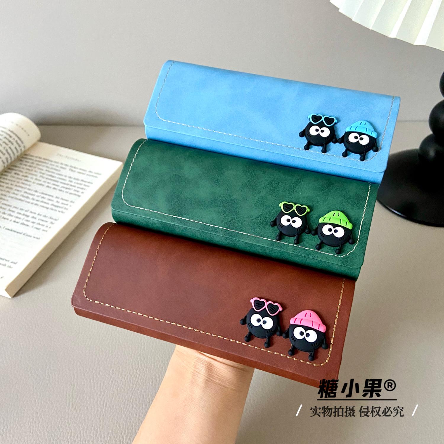 复古时尚便携抗压卡通学生可爱眼镜盒收纳盒时尚框架墨镜近视镜盒