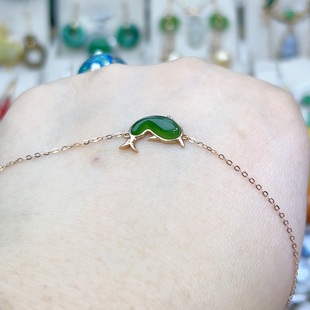 18k1.36克19长调节乌兰海碧玉