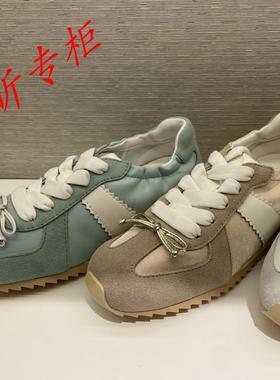 tigrisso蹀愫女鞋2025春季芭蕾阿甘德训鞋女休闲运动鞋TA65133-50