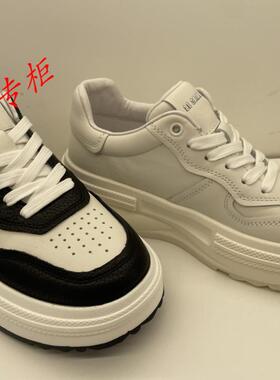 le saunda莱尔斯丹女鞋2025春季厚底老爹鞋板鞋休闲运动鞋6M66501
