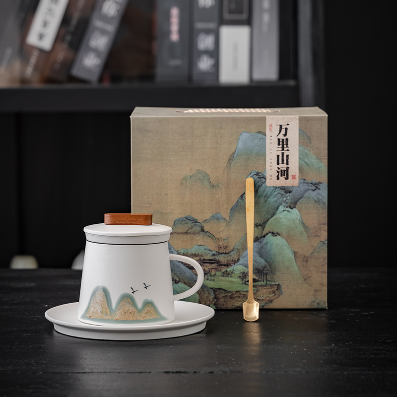 小水杯陶瓷咖啡杯套装定制通用