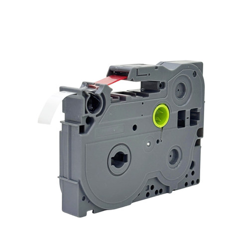 丽标(capelabel) LBZe-222 9mm*8m 标签色带 白底/红字 （计价单位：个） 适用兄弟PT-D200
