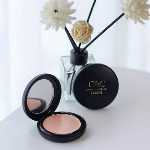 忆自美遮瑕粉底膏控油持久