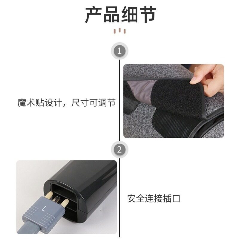 跨境空气波膝盖按摩器电动气压美腿仪腿部按摩廋腿腿部按摩器
