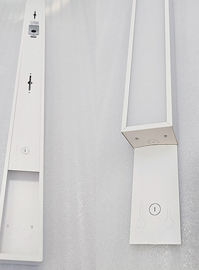 美规40W60W线条灯0-10V调光天棚灯超市厂房车间仓库防眩光线型灯