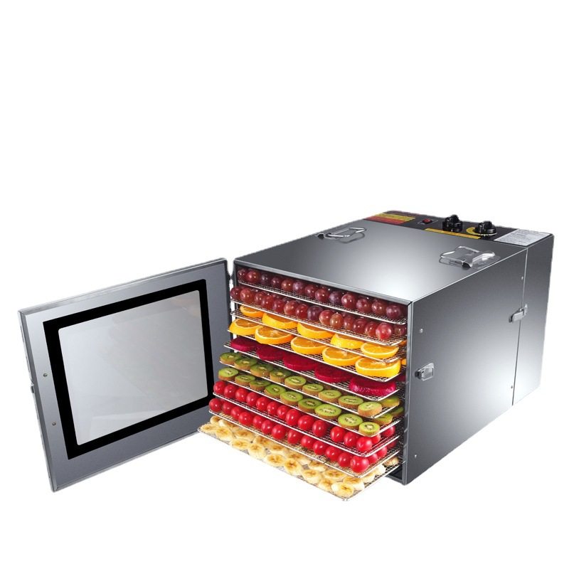 跨境果蔬干果机家用不锈钢食物烘干机果干肉干宠物食品脱水可视门,厨房电器,其它厨房家电,淘宝优惠券,粉丝福利购,淘宝优惠卷