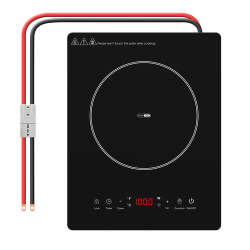 wabk电磁炉dc24v48v北美欧规induction直流变频户外房车电器