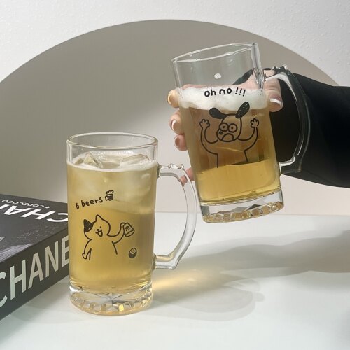 原创小猫扎啤杯创意啤酒杯