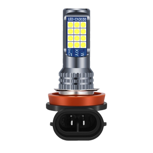 适用七代雅阁雾灯03-07款超亮LED雾灯泡04黄金光06爆闪05配件改装