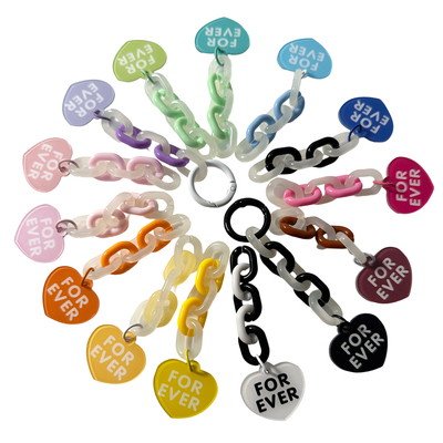 桃心爱心吊坠卡套配件