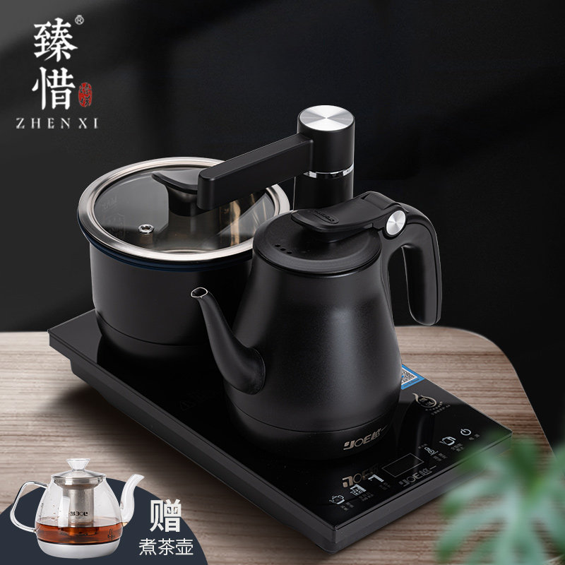 臻惜 越一A6智能茶炉全自动上水茶盘电茶壶煮茶器茶具消毒烧水壶