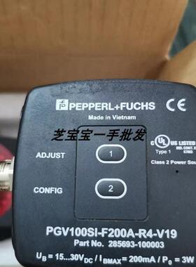 全新P+F倍加福传感器PGV100SI-F200A-R4-V19原装285693-100003