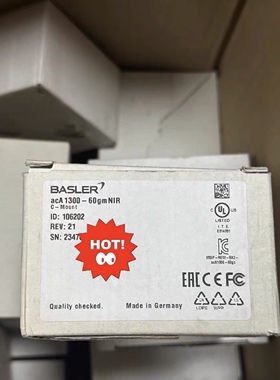 德国basler工业相机 aca1300-60gmNIR 全新 议价出 直接拍不发货