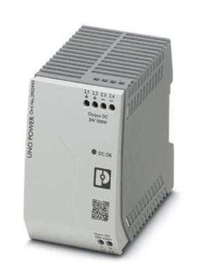 现货1相24V100W开关电源UNO-PS/1AC/24DC/100W-2902993德菲尼克斯