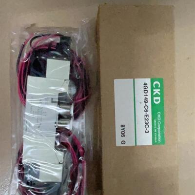 日本CKD电磁阀4GD149-C6-E23C-3全新原装真品