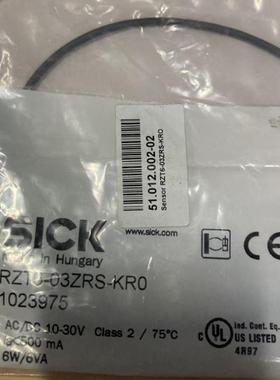 SICK西克 RZT6-03ZRS-KR0订货号1023975