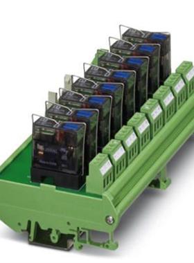 现货8通道DO继电器模块UM-IC14/8R/DO/1CO/DRY/S7菲尼克斯2902891