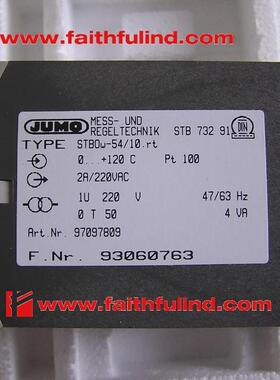 Jumo STBOw-54/10rt 久茂全新温控仪 STBOw-54/10 rt 97097809