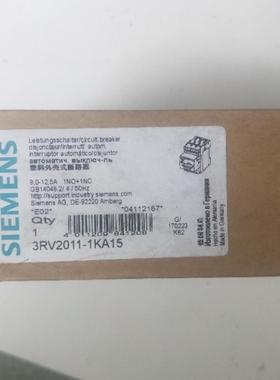 全新正品  3RV2011-1KA15 实物拍摄 现货