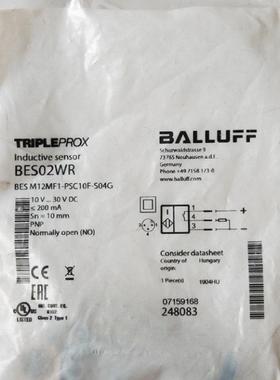 全新原装正品 BES02WR BES M12MF1-PSC10F-S04G  现货