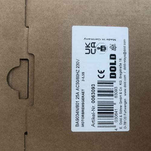 德国多德dold继电器 全系在售 0061919 LG5925.48/61 AC/DC 24V